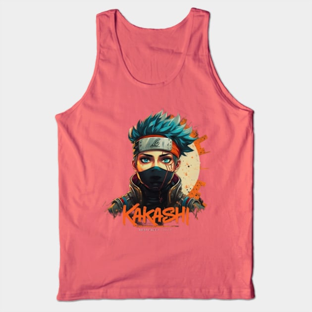 Kakashi Tank Top by TshirtMA